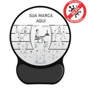 Mouse Pad Ergonômico – Office Eco Personalizado